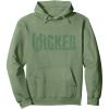 imageWicked For Good Enchanted Forest Logo Pullover HoodieSage Green