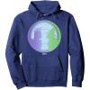 imageWicked For Good Glinda ampamp Elphaba Face to Face Pullover HoodieNavy Blue