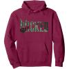 imageWicked For Good Torn Green Collage Logo Pullover HoodieBurgundy