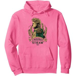 imageWicked For Good A Man Made of Straw Pullover HoodieBright Pink
