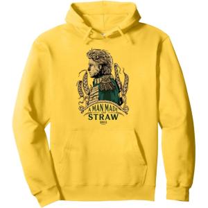 imageWicked For Good A Man Made of Straw Pullover HoodieLemon Yellow