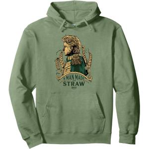 imageWicked For Good A Man Made of Straw Pullover HoodieSage Green