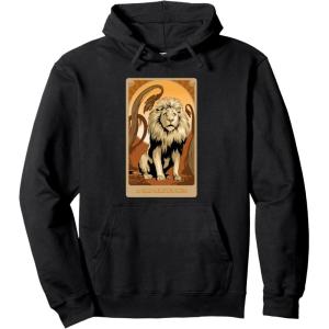 imageWicked For Good A Very Nervous Lion Pullover HoodieBlack