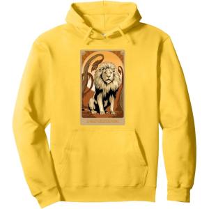 imageWicked For Good A Very Nervous Lion Pullover HoodieLemon Yellow