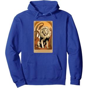 imageWicked For Good A Very Nervous Lion Pullover HoodieRoyal Blue