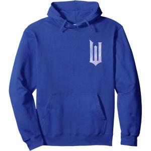 imageWicked For Good Bubble Shimmer Logo Front And Back Pullover HoodieRoyal Blue