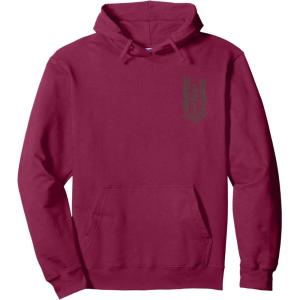 imageWicked For Good Enchanted Forest Front And Back Pullover HoodieBurgundy
