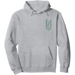 imageWicked For Good Enchanted Forest Front And Back Pullover HoodieHeather Grey