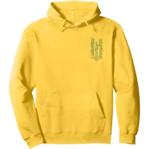 imageWicked For Good Enchanted Forest Front And Back Pullover HoodieLemon Yellow