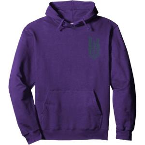 imageWicked For Good Enchanted Forest Front And Back Pullover HoodiePurple