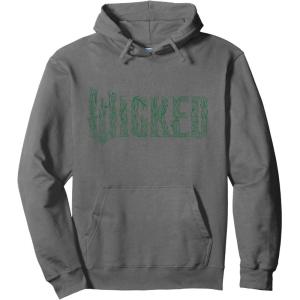 imageWicked For Good Enchanted Forest Logo Pullover HoodieAsphalt Grey