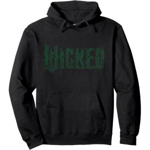 imageWicked For Good Enchanted Forest Logo Pullover HoodieBlack