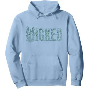 imageWicked For Good Enchanted Forest Logo Pullover HoodieDusty Blue