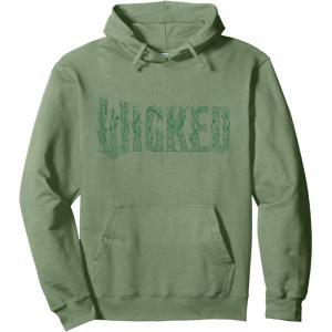 imageWicked For Good Enchanted Forest Logo Pullover HoodieSage Green