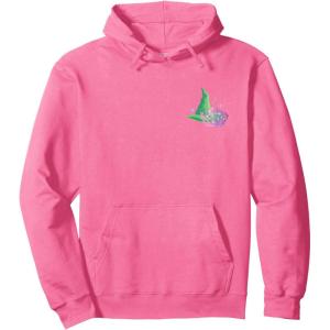 imageWicked For Good Face to Face Front ampamp Back Pullover HoodieBright Pink