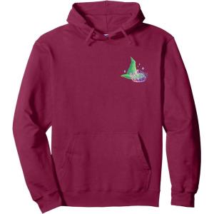 imageWicked For Good Face to Face Front ampamp Back Pullover HoodieBurgundy