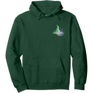 imageWicked For Good Face to Face Front ampamp Back Pullover HoodieDark Green