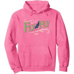 imageWicked For Good Fly Fly Pullover HoodieBright Pink