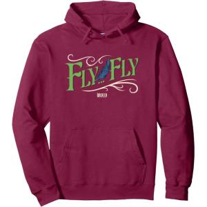 imageWicked For Good Fly Fly Pullover HoodieBurgundy