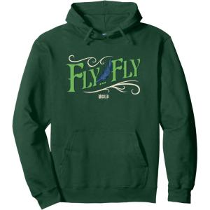 imageWicked For Good Fly Fly Pullover HoodieDark Green