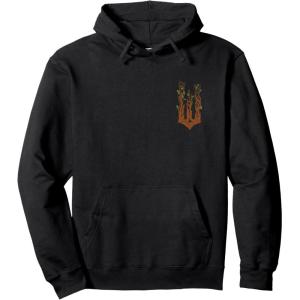 imageWicked For Good Forest Logo Front And Back Pullover HoodieBlack