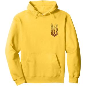 imageWicked For Good Forest Logo Front And Back Pullover HoodieLemon Yellow
