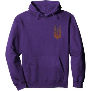 imageWicked For Good Forest Logo Front And Back Pullover HoodiePurple