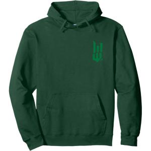 imageWicked For Good Fractured Green Logo Pullover HoodieDark Green