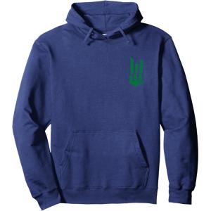 imageWicked For Good Fractured Green Logo Pullover HoodieNavy Blue