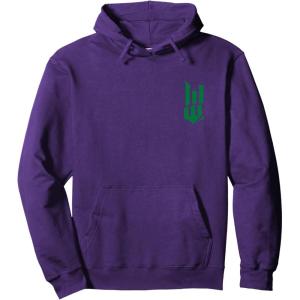imageWicked For Good Fractured Green Logo Pullover HoodiePurple