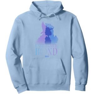 imageWicked For Good Glinda and Elphaba Unbreakable Bond Pullover HoodieDusty Blue