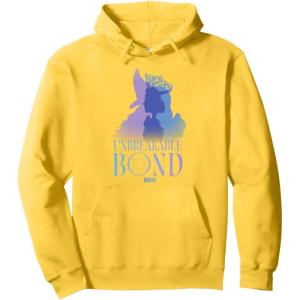 imageWicked For Good Glinda and Elphaba Unbreakable Bond Pullover HoodieLemon Yellow