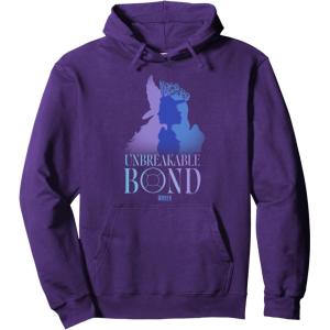imageWicked For Good Glinda and Elphaba Unbreakable Bond Pullover HoodiePurple