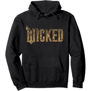 imageWicked For Good Gold Glam Logo Pullover HoodieBlack