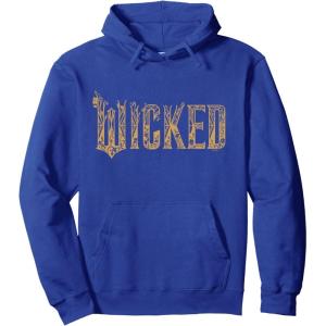 imageWicked For Good Gold Glam Logo Pullover HoodieRoyal Blue