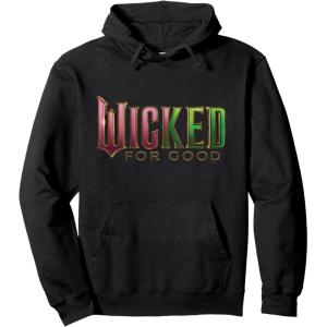 imageWicked For Good Pink To Green Logo Pullover HoodieBlack