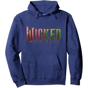 imageWicked For Good Pink To Green Logo Pullover HoodieNavy Blue