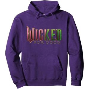 imageWicked For Good Pink To Green Logo Pullover HoodiePurple