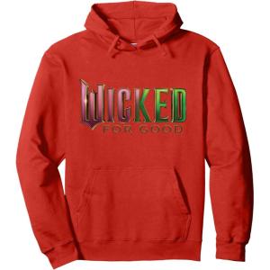imageWicked For Good Pink To Green Logo Pullover HoodieRed