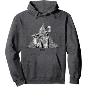 imageWicked For Good Tin Mans Steel Resolve Pullover HoodieDark Heather Grey