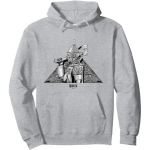 imageWicked For Good Tin Mans Steel Resolve Pullover HoodieHeather Grey