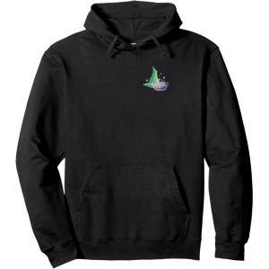 imageWicked For Good Two Halves of the Whole Heart Front ampamp Back Pullover HoodieBlack