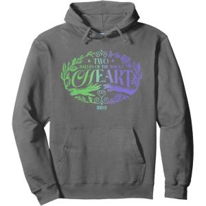 imageWicked For Good Two Halves of the Whole Heart Pullover HoodieAsphalt Grey