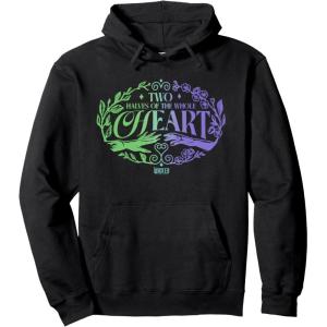 imageWicked For Good Two Halves of the Whole Heart Pullover HoodieBlack