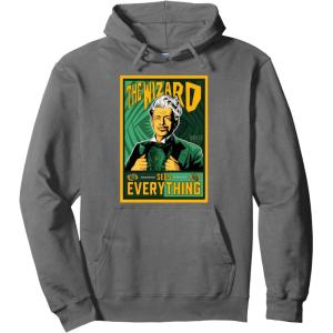 imageWicked For Good Wizard Sees Everything Pullover HoodieAsphalt Grey