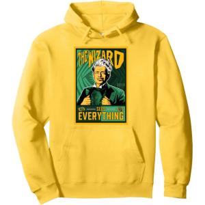 imageWicked For Good Wizard Sees Everything Pullover HoodieLemon Yellow