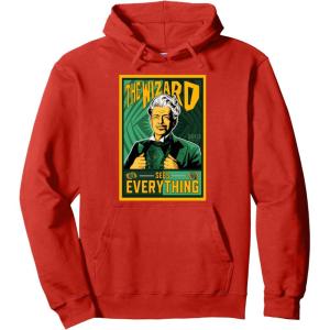 imageWicked For Good Wizard Sees Everything Pullover HoodieRed