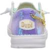 imageHEYDUDE Womens Wendy Wicked  Lightweight SlipOn Womens Loafers with Removable Charm AnkletPink MultiWhite