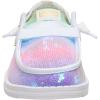 imageHEYDUDE Womens Wendy Wicked  Lightweight SlipOn Womens Loafers with Removable Charm AnkletPink MultiWhite