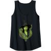 imageWicked For Good Elphaba Bold Portrait ampamp Greenery Tank TopBlack